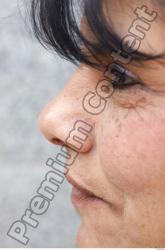Nose Woman Overweight Street photo references